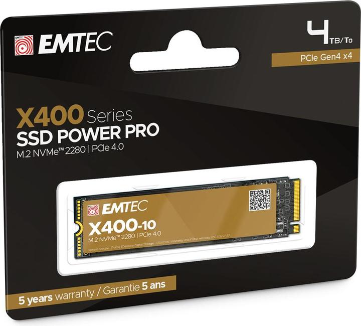 Immagine prodotto Emtec X400-10 (4000 GB, M.2 2280)