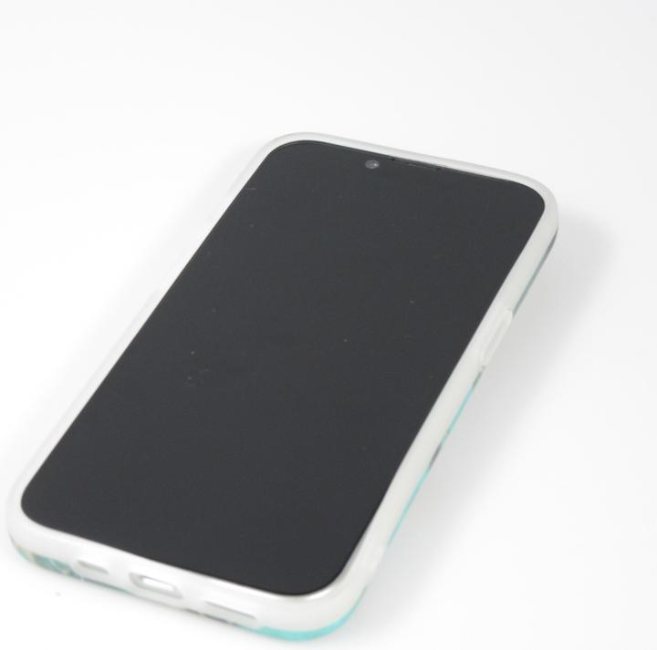 Image du produit PhoneLook Coque Silicone rigide mat avec effet marbre imprimé (Apple iPhone 14 Plus)