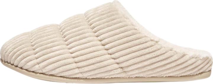 Actual product image Fitflop Womens/Ladies Chrissie Corduroy Fleece Lined Slippers (37)