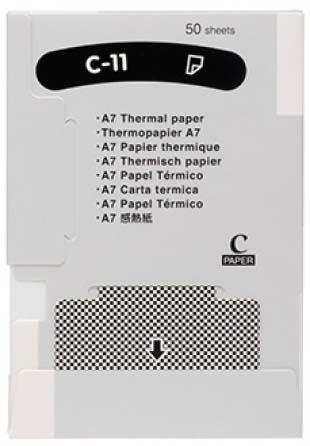Actual product image Brother Thermal paper A7