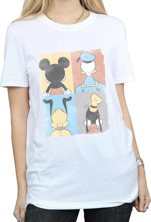 Immagine prodotto Disney Mickey Mouse Four Backs Maglietta Ampia Donna (3XL)