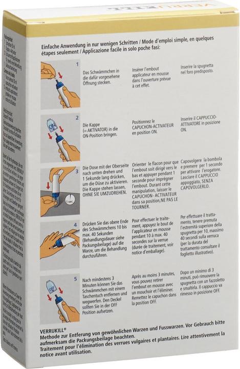 Image du produit VerruKill Spray anti-verrues (Déodorants & poudre pour les pieds, 50 ml)