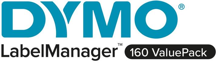 Actual product image Dymo LabelManager 160 Value Pack with 3 D1 tapes 12mm Azerty