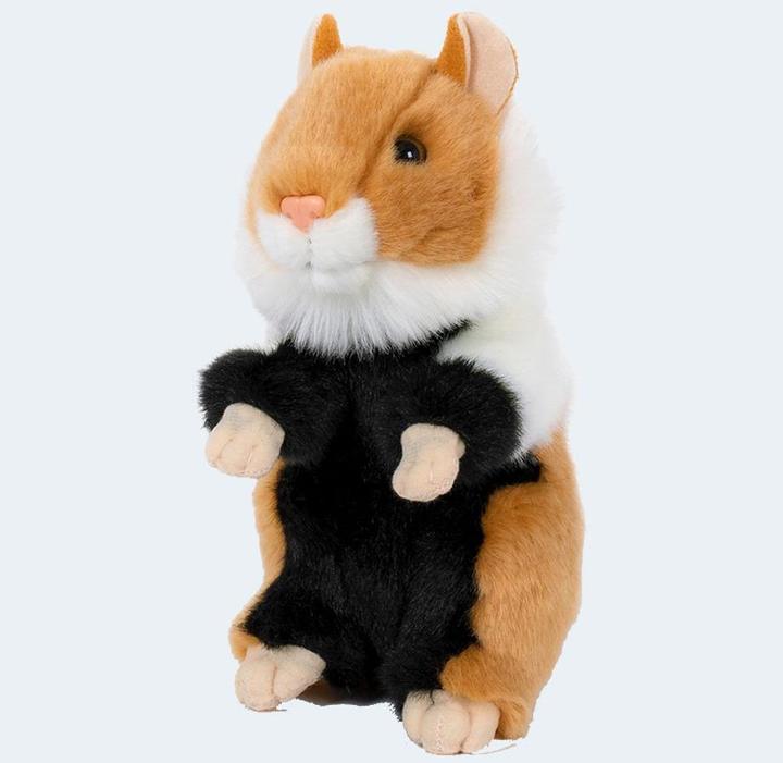 Actual product image Semo Unknown Soft toy hamster 18 cm, cuddly toy, plush toy, hamster (18 cm)