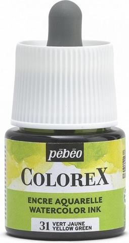 Pebeo Colorex water ink (Green Yellow, 45 ml)