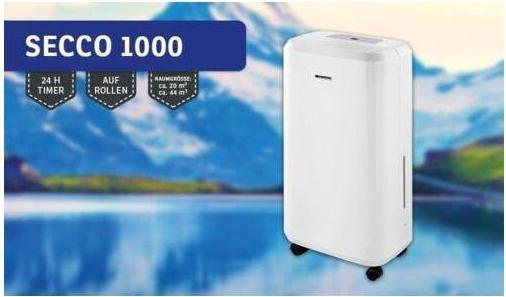 Produktbild Sonnenkönig Secco 1000 (20 m², 10 l/24h)