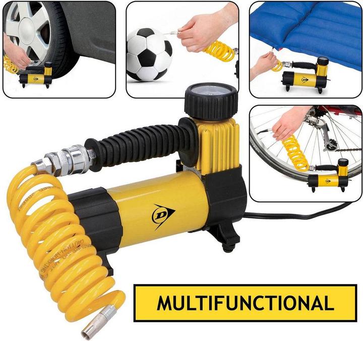 Produktbild Dunlop Mini-kompressor (7 Bar, 25 l)