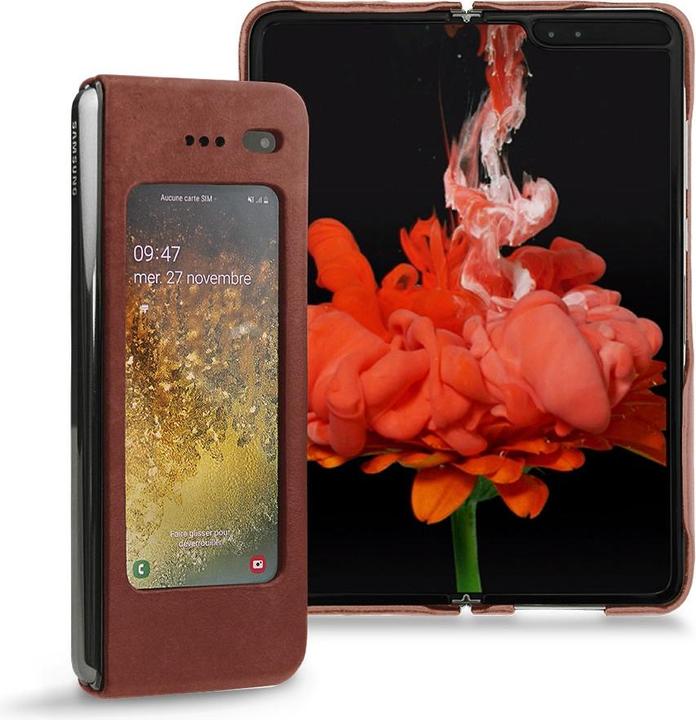 Actual product image Noreve Leather cover (Samsung Galaxy Fold)