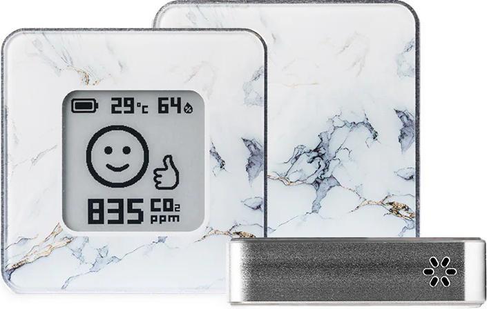 Actual product image NoName Smart Home Air Quality Sensor/Silv/Marb Airv-Marb