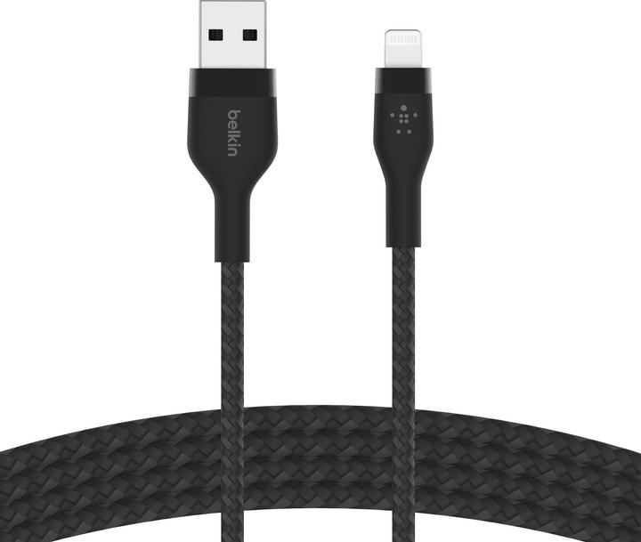 Actual product image Belkin USB charging cable Boost Charge Pro Flex USB A - Lightning 2 m (2 m)