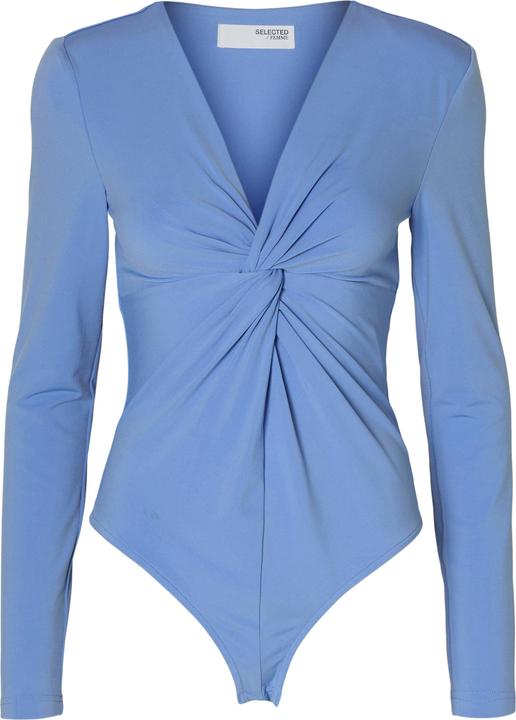 Produktbild Selected Femme Knoten-Effekt Langärmeliger Body (L)