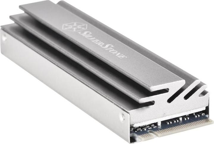 Actual product image Silverstone TP04 M.2 passive cooler, aluminum