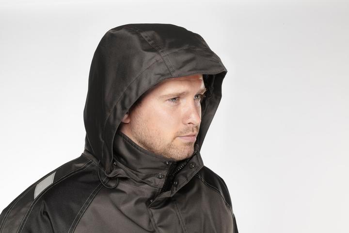Actual product image Mascot unisex pilot jacket Frankfurt dark anthracite, black size M (M)