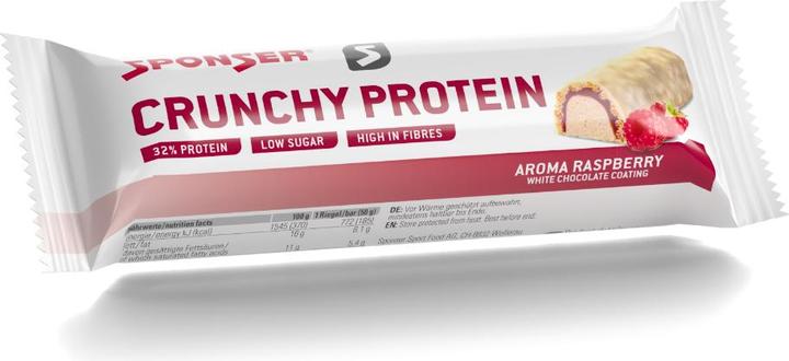 Produktbild Sponser Crunchy Protein Bar (Himbeere, 1 Stk., 50 g)