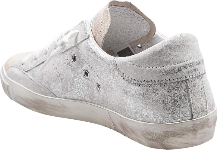 Immagine prodotto Philippe Model sneakers prsx low in laminated leather silver (40)