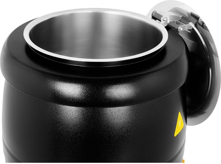 Produktbild Royal Catering Suppentopf Elektrisch Suppenkessel Thekenkessel Partytopf Suppenwärmer 10L 400W (Edelstahl)