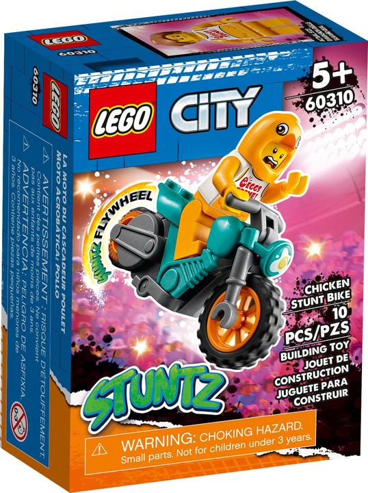 Image du produit LEGO Vélo cascadeur de la mascotte (60310, LEGO City)