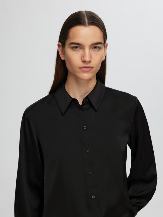 Produktbild Selected Femme Langarm Satinbluse (34)