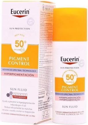 Eucerin Sonnenschutz Fluid Pigment Control Spf50 Hyperpigmentierung Haut 50ml (Sonnencreme Gesicht, SPF 50, 50 ml)