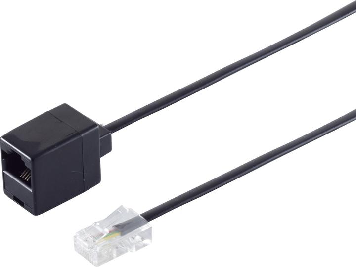 Produktbild Shiverpeaks S/CONN maximum connectivity Modular RJ ISDN Telefon-Verlängerung-Western-Stecker 8/4 auf Western-Kup