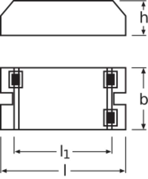 Produktbild Osram QTRONIC Eco ECG 2x5-11/220-240 Ssq