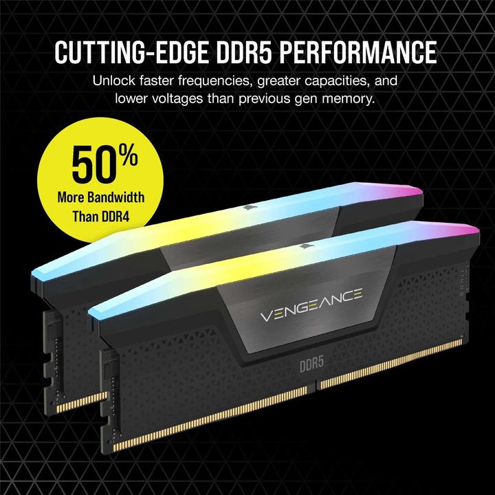 Immagine prodotto Corsair Vendetta (2 x 16GB, 6000 MHz, RAM DDR5, DIMM)
