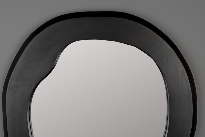 Dutchbone Aren Mirror Wood Black L