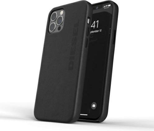 Immagine prodotto Diesel Custodia sagomata Premium Leather Wrap iPhone 12 Pro Max czarny/nero 42517 (Apple iPhone 12 Pro Max)