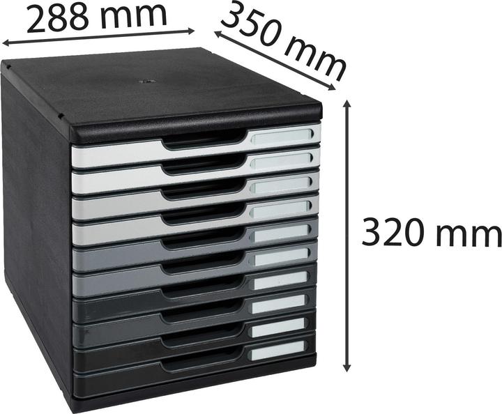 Actual product image Exacompta Modulable drawer boxes (A4+)