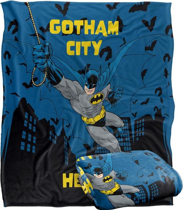 Produktbild Batman Decke Gotham City Hero (152 x 127 cm)