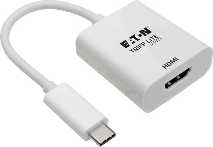 Produktbild Eaton USB-C to HDMI Adapter M/F - 4K 60Hz HDCP 2.2 White (USB Typ-C, 15.24 cm)