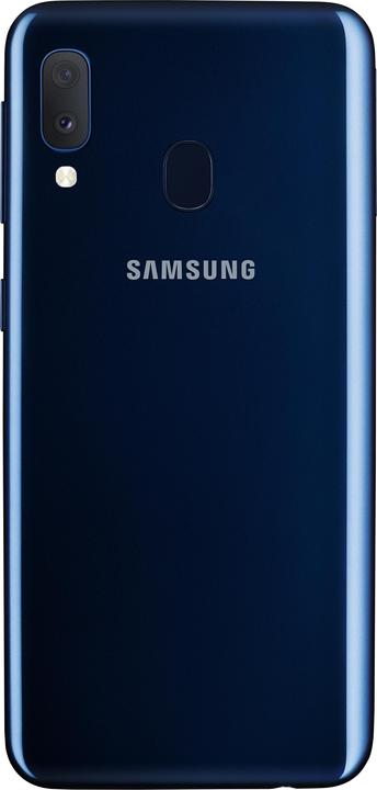 Actual product image Samsung Galaxy A20e EU (32 GB, Blue, 5.80", Dual SIM + SD, 13 Mpx, 4G)
