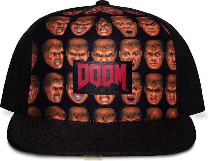 Actual product image Difuzed Doom - Men's Snapback Cap (One size)