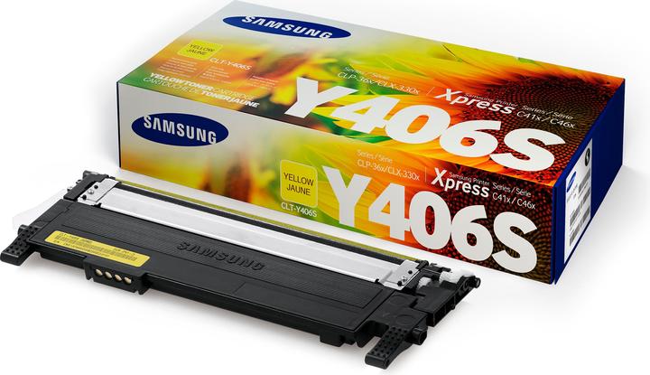Actual product image Samsung Clt-Y406s (Y)