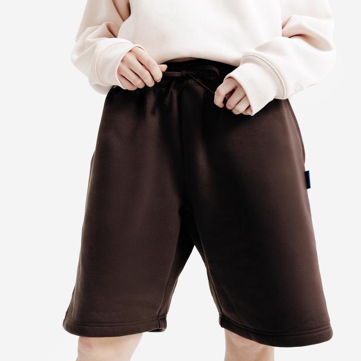 Image du produit Decathlon Short mixte, Elementals, marron (M)
