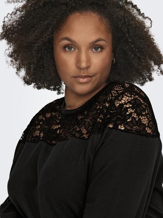 Produktbild Only Curvy Spitzen Kleid mit langen Ärmeln (XL)