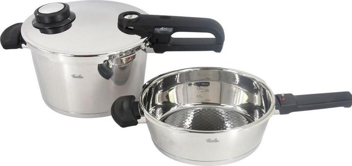 Produktbild Fissler Vitavit® Premium Set 2tlg (22 cm, Pfannenset + Topfset, Edelstahl)