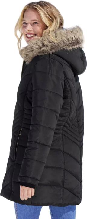 Immagine prodotto Atlas For Women Donna/Ladies Giacca imbottita con cappuccio in pelliccia sintetica idrorepellente (50, 52)