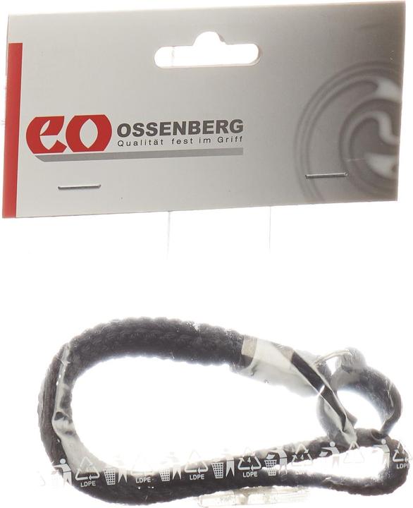 Sahag Stockschlaufe Kordel schwarz mit Clip