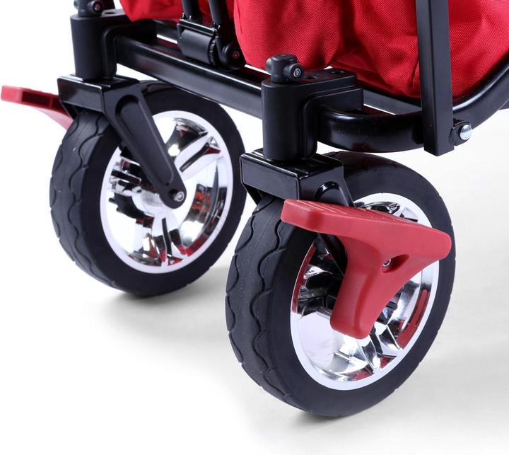 Actual product image Fuxtec Bollerwagen FX-CT500 mit Sonnendach ROT
