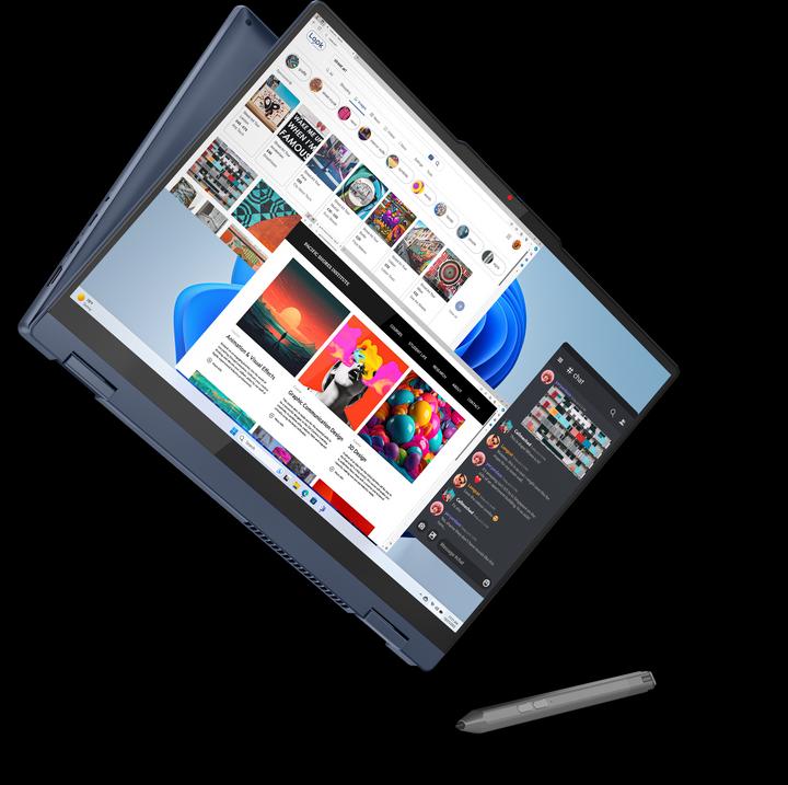 Actual product image Lenovo IdeaPad 5 2-in-1 (16", AMD Ryzen 7 8845HS, 16 GB, 1000 GB, CH)