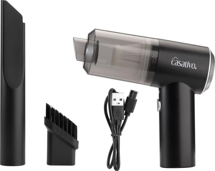 Produktbild Casativo Kompakter Akku-Handstaubsauger mit LED-Leuchte