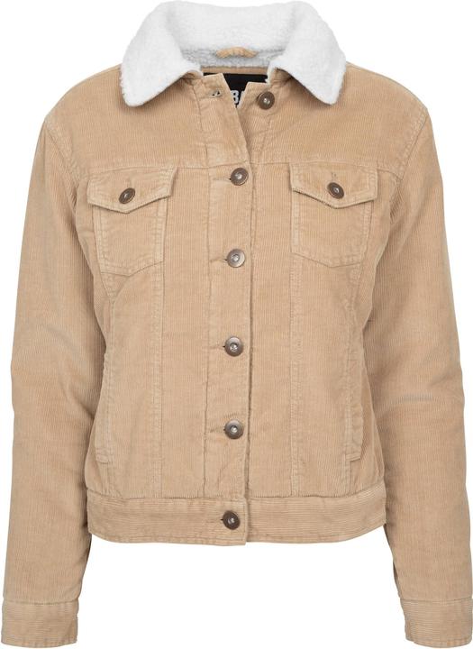 Actual product image Urban Classics Ladies Sherpa Corduroy Jacket (L)