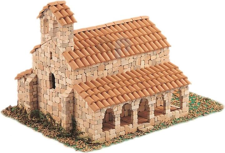 Image du produit Block Cuit. Kit maquette 3D en céramique - Église monastique romane (26 x 14 x 22 cm)