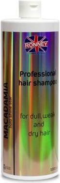 Actual product image Ronney HoLo Shine Star Macadamia Shampoo 1000ml (1000 ml, Liquid shampoo)