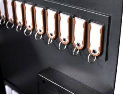 Actual product image pavo High Security key safe grey with 100 hooks electronic lock