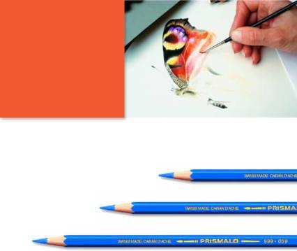 Produktbild Caran d'Ache Prismalo Aquarelle (zinnoberrot, 1 x)
