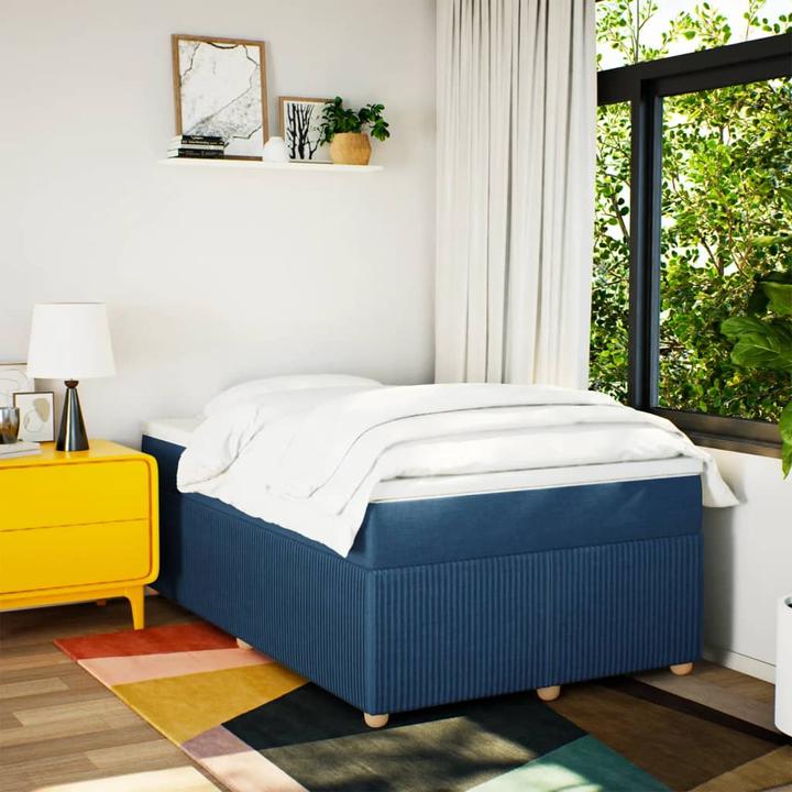 Immagine prodotto VidaXL Bo x letto a molle con materasso 120 x 200 cm in tessuto (120 x 200 cm, 120 x 200 cm)