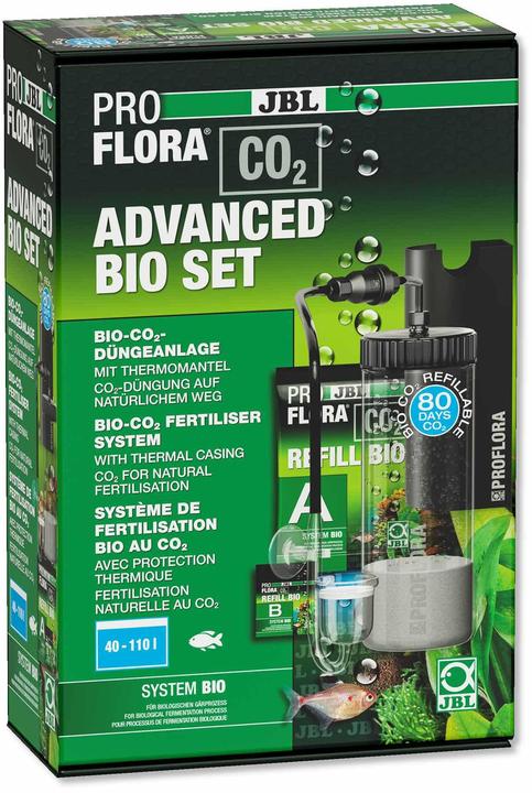 Produktbild JBL Aquaristik und Terraristik ProFlora CO2 Advanced Bio Set (Aquarium Dünger)
