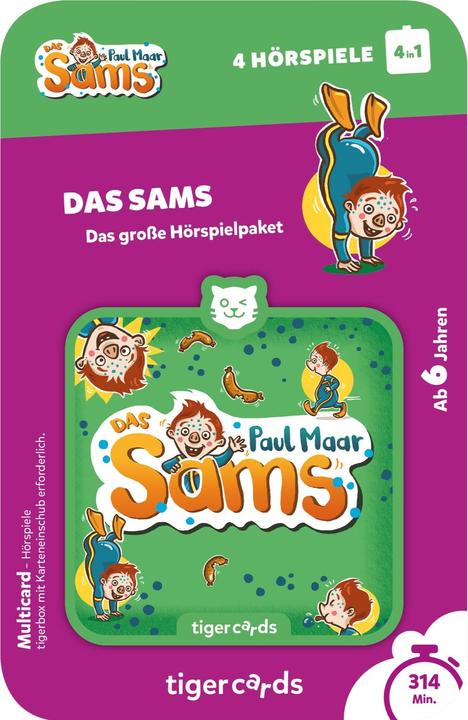 Immagine prodotto Tigermedia multicard - Das Sams - Il grande pacchetto di giochi radiofonici